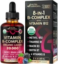 USDA Vitamină organică B-complex B5 Pantotenică Acid 
