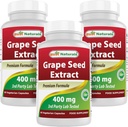 Cel mai bun extract de semințe de struguri 400 mg 120 vcaps (120 Conte (Pachet de 3))