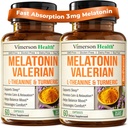 Melatonina Sleep Aid cu L Theanine & Valerian Root 