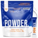 LYTE BALANCE Powder 32 Pachete de dublă rezistență, natural sărat Electrolyte Drink Mix w/Sodium, Potasiu & Magneziu 