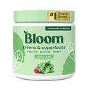 Bloom Nutrition Superfood Greens Powder, Enzime digestive cu Probiotice și Prebiotice, Sanatate Gut, Blaating Relief pentru femei, Chlorella, Green Juice Mix cu Root Powder, 30 SVG, Original