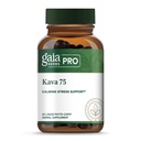 Gaia Herbs PRO Kava 75 - Supliment de suport pentru stres - Ajuta un sentiment de calm si relaxare - 60 Fito-Caps lichid