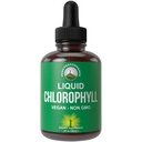 Clorofila picături lichide - Ultra înaltă puritate, alcool fără, non-GMO, gluten gratuit Clorofila lichid picături Supliment. Ia cu apă. Deodorant intern + Îngrijirea pielii, Imun, și suport digestiv