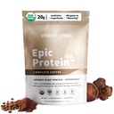 Sprout Living, Proteina epica, Proteina pe baza de plante si Superalimente Pulbere, Cafea completa 