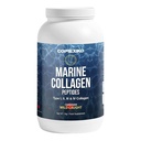 Hidrolyzed Marine Colagen Peptides Powder. Canadian Wild-Caught Fish Skin (Nu Scales)-Colageno Hidrolizado en Polvo-Vital Proteine Supplement for Skin, Hair, Joints and Digestion, Marine Powder (1kg)