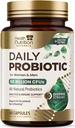 Probiotice 60 Miliarde CFU + 10 Trains - Daily Probiotic Lactobacillus Blend for Immune, Digestive & Gut Health Support, Prebiotics and Probiotics, Gas & Blooting for Women & Men - 60 Capsule