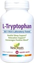 NOU ROOTS HERBAL L-Tryptofan Supliment pentru somn (90 capsule) 220 mg, Suplimentul vegetal pentru somn sănătos, stare de spirit și răspuns la stres 