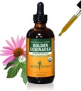 Herb Pharm Certified Organic Golden Echinacea Extract lichid pentru suport sistem imunitar - 4 Once