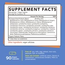 Gutcha Probiotics, 20 Miliarde pentru bărbaţi şi femei, 25 Strains + Prebiotic Fiber for Gut Health, Immune Support, Digestive Support, Freeze-Dried, Întârziere-Release, Perioada de valabilitate-Stabile, 90 Vegan Caps