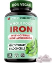 Yuve 100% Vegan Whole Food Supliment Chelated Iron 18mg 