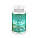 Capsulele de suport imunitar de ciuperci organice, 9 Marș pentru Immune Health & Wellness cu Reishi, Coama Leului, Cordyceps & More - 100% Pure, Non-GMO, Vegan