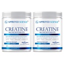 Stiinta aprobata Creatina monohidrat pulbere cu bioPerine - suport antrenament - 120 serviri - 5g per servire - nearomat - pachet de 2 - non-GMO, Vegan