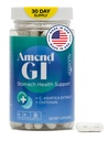 Adaptare GI All-Natural Stomac Health Support 60 Capsule - Nutraceutical pentru simptome Ulcer cauzate de stres - Suportă Vindecarea și Digestive Health cu extract Asiatica & CM Chitosan