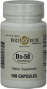 Bio-Tech Pharmacal D3-50 50.000 UI, 100 capsule Suplimentul natural 