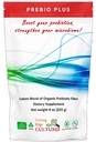 Cutting Edge Culturi Prebio Plus Prebiotic Fiber pulbere Cel mai bun amestec personalizat de fibre prebiotice organice Supliment alimentar 8 oz