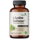 Futurebiotics L-Lysine Defense Immune Support Complex 1500 MG Per Serving with Vitamina C, Zinc, Olive Leaf & Usturoi - Non-GMO, 90 Vegetarian Capsule