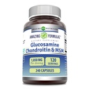 Amazing Formulas Glucosamine Chondroitin & MSM Supliment 