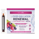 NatureWise Hidrolyzed Liquid Colagen for Women & Men 4000mg - High Absorbtion, Tip 1 & 3 Peptides with Biotin + Vitamina C + Vitamina B Complex & Acid hialuronic - Mixed Berry - 10 Tubes[10 Day Supply]