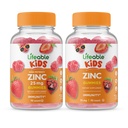 Zinc viu 25mg Copii + Zinc Copii, Gume Bundle - mare Tasting, Supliment de vitamine, Gluten gratuit, OMG gratuit, Gummy masticabil