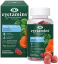 eyetamins Blue Blocker® Eye Health - 60 Lutein Gummies - Oftalmolog-Dezvoltat - Viziune de suport, Filtru albastru lumina si ajuta Strain ochi - Promoveaza somn, focalizare ochi Vizualizare 