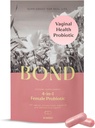 BOND 4-in-1 Probiotice vaginale pentru femei pentru flora vaginala, Odor Control, Yeast & pH Balanta pentru femei - Daily Lactobacillus Formula (5 miliarde CFU), cu prebiotice si afine, 60 capsule (2/Ziua)
