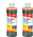 Leader Povidonă Iod 10% Prep Soluţie USP, Antiseptic Antiseptic Wound Cleanser, Wound Wash, Antiseptic Soap (8 Fl Oz, Pack of 2)