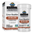 Gradina de viata Dr. Probiotice Formulate Platinum Series Sănătatea ficatului + 90 Miliarde CFU Garantat, O zi Probiotic pentru Detoxifiere sanatoasa si suport de eliminare, Vegan, Gluten gratuit, 30 capsule