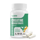 Creatine capsule monohidrate, pastile pure de creatinină Micronizate pentru antrenament îmbunătățit și creștere musculară, absorbție ușoară, non-GMO, nearomatizate - 210 capsule