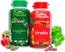 Yummy & Health Fruits & Veggies Capsules 33+ Superalimente integrale din fructe si legume 