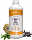 Comoara ingropata zilnica pentru adulti Wellness imun - 16 Fl oz, 16 serv, Liquid Nutrient Blend pentru suport imun cu Elderberry, Echinacea, Vitamine & mai mult