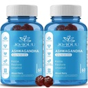 (120 Count) Ashwagandha Gummies KSM-66 - mixt Berry, Vegan, Plant based, Non-GMO, Gluten-Free & Gelatină Relax gratuit, organic Ashwa Root Extract Supliment pentru suport imun