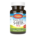 Carlson Sanatos Mood 5-HTP Elite 100 mg cu vitamina B6 - suport de stare de spirit & supliment de relaxare - Raspberry Chewable - 60 comprimate