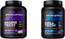 MuscleTech Mass Gainer Mass-Tech Extreme 2000, Muscle Builder Whey Pulbere de proteine & Creatină Monohidrat Pulbere Cell-Tech Creatină Post Workout Recovery Drink Muscle Builder