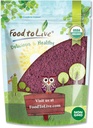 Hrană pentru a trăi organic Black Elderberry Juice Powder, 1 Liră Non-GMO, Made from Raw Uscate Berries, Unsulfured, Vegan, vrac, Mare pentru coace, Smoothies, Yogurts, No Sulphites, Conține Maltodextrina