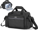 Trunab Home Asistenta medicala Geanta gol, Portable Medical Supports sac pentru Hospice, Home Visit, Spitalul stagiari, Negru, sac numai