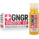 +GNGR Digestive Aid Ginger Ecologic Shots with Probiotics, Gut Health, Colon Cleanse, Bloating Relief, Gut Detoxifiere, Imunitate Shots with Ginger Juice, Turmeric, Black Pepper. (2 Oz, Pack of 12)