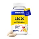 Enzymedica Lacto, Pastile Lactase Advanced pentru Asistenta Dairy, Ajuta la descompunerea lactozei, Casein & Fat, Dairy Relief Pills, Vegan, 180 Capsule