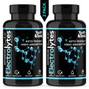Complet Electrolit Supliment w Biodisponibilitatea mare și Cmax Clorura de potasiu Magneziu pentru rezistenta musculare recuperare concentrat mental. Sare rapidă de rehidratare și pastile Keto prietenos cu 200 capace
