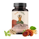 Vârf + Valley Stress Suplement Supplement for Mood Supplement Breach Capsulele mele de stres - Contine Adaptogens, Ashwagandha, Eleuthero Root, Reishi Mushroom Supplement - Natural Mood Stabilizator - 60 Ct