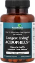 Futurebiotice Cel mai lung acidophilus viu Plus capsule, 100-contă