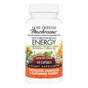 Hoste Defense MycoBotanicals Energy* Capsule - Energy & Respirator Supplement - Capsule de ceai verde din plante - Supliment respirator cu Cordyceps, Reishi & Chaga - 60 capsule (30 Servings) *