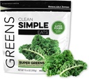 Curat simplu Mănâncă super verde praf, naturale arovă verde pulbere cu Chlorella, Spirulina, Superfoods & Prebiotic Fiber, Fără Ingrediente artificiale, Gluten gratuit, Classic Greens Aroma, 30 Srvgs