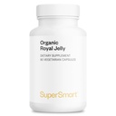 Supersmart - Organic Royal Jelly 300mg pe zi (High Putere 4% 10-HDA) - Freeze-Dryed Royal Jelly Supplement 