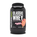 NutraBio Classic Whey supliment de pulbere de proteine - 25g de proteine per scoop - Full-Spectru Amino Acid Profile cu nici Fillers, Culori artificiale, sau Conservatoare - Strawberry Shortcake, 2 Lire