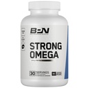 NUTRIŢIE DE PERFORMANŢĂ BARE, BPN ulei de peşte puternic Omega Gel moale, 1290 mg ulei de peşte per capsulă, peşte sălbatic prins, Susţinut sursa, IFOS certificat, 30 Serviri