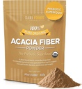 Sari Foods Organic Acacia Fiber Powder (30 Ounce): Natural, Whole Food, Plant based Prebiotic Superfood pentru Gut Health