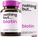 Biotin tablete pentru cresterea parului 10000 mcg - Biotina cresterea parului Vitamine pentru pierderea parului - Biotina parul, piele si unghii Vitamine pentru femei si barbati - supliment de sprijin metabolic - 180 comprimate Vegan