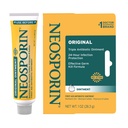 Neosporin Original Primul ajutor Unt Antibiotic Triple, Bacitracin Zinc & Neomicină Protectia infectiei sulfate, Tratamentul de îngrijire a rănilor & Scara Aspect Minimizer pentru tăieturi minore, Scrapes & Burns, 1 oz
