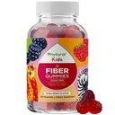 Gume prebiotice mari de fibre pentru copii - Suplimente dietetice de fibre pentru digestia și constipația - Root Root Kids Gumies imune - Suplimente nutritive non-GMO & Vegan Digestive - 120 Conte